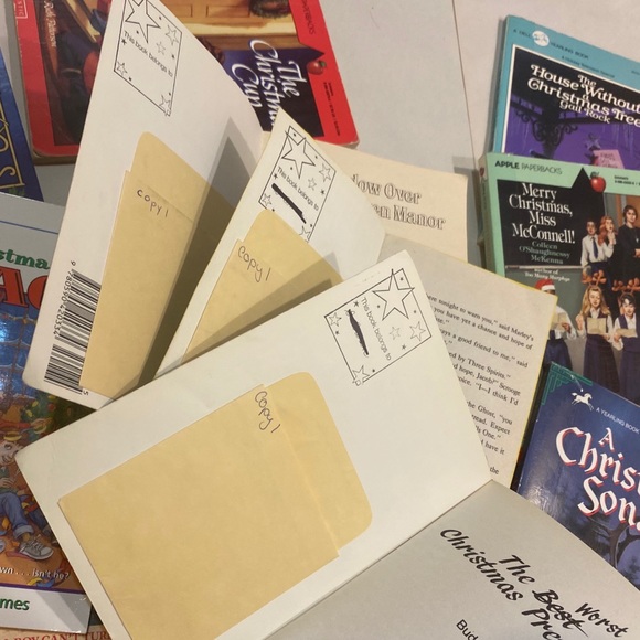 Set of 12 Christmas Books Vintage Young Adult Fiction Kids Novel Library Bundle - Picture 5 of 9